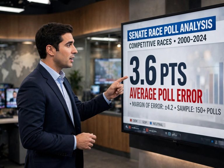 Poll Error Could Put GOP at 52 Senate Seats